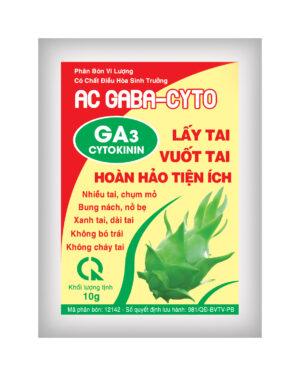 LẤY TAI - VUỐT TAI - (AC GABACYTO - GA3 CYTOKININ) 10G