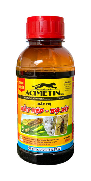 THUỐC TRỪ SÂU: ACIMETIN 5EC 450ml