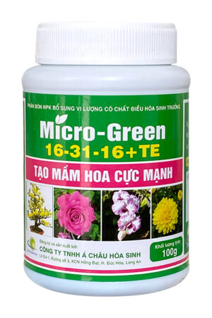 MICRO GREEN 16-31-16+TE (TẠO MẦM HOA CỰC MẠNH) 100G