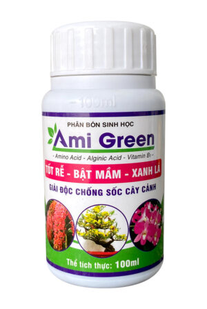 AMI GREEN - (AMINO - TẢO BIỂN - B1) GIẢI ĐỘC - CHỐNG SỐC CÂY - 100ML