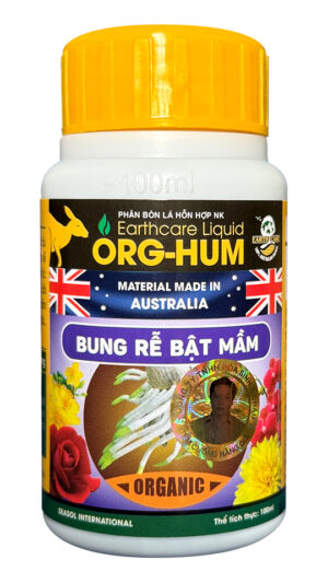 PHÂN BÓN HỮU CƠ ÚC - (ORG-HUM - BUNG RỄ BẬT MẦM) 100ML