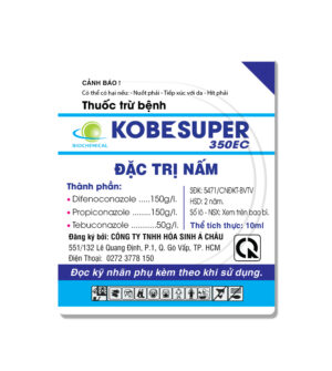 THUỐC TRỪ BỆNH KOBESUPER 350EC - ĐẶC TRỊ NẤM 3 HOẠT CHẤT - LEM LÉP HẠT 10ML