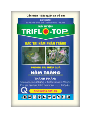 THUỐC TRỪ BỆNH TRIFLO-TOP 750WG - ĐẶC TRỊ PHẤN TRẮNG 8G