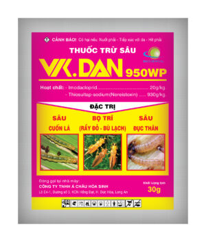THUỐC TRỪ SÂU VK.DAN 950WP - ĐẶC TRỊ SÂU - BỌ TRĨ 30G