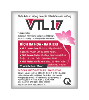 KÍCH RA HOA - RA MẦM KIEKI (VTL17) 10ML