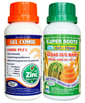 BỘ VÔ GẠO CỰC MẠNH - (GREENFARM + GELCOMBE) CẶP 250ML