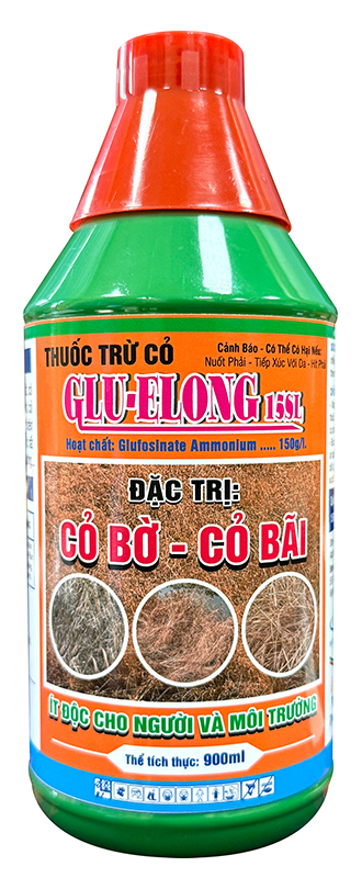 THUỐC TRỪ CỎ: GLU-ELONG 15SL (CỎ CAM 900ml)