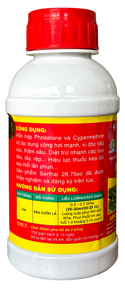 THUỐC TRỪ SÂU SERTHAI 28.5EC 450ML - Ảnh 2