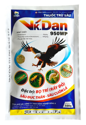 THUỐC TRỪ SÂU - VK.DAN 950WP ĐẠI BÀNG 100G