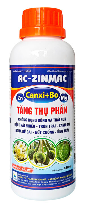 TĂNG THỤ PHẤN - AC-ZINMAC 450ML