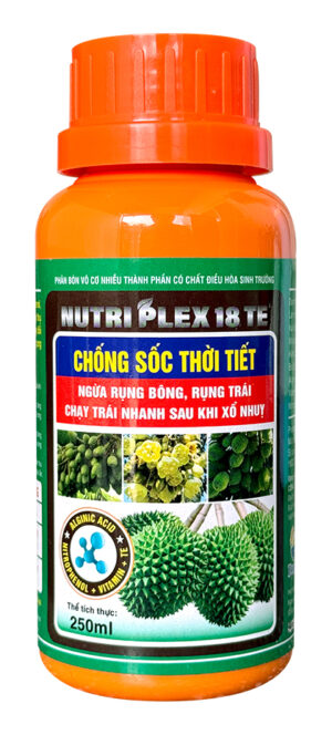 CHỐNG SỐC THỜI TIẾT (SẦU RIÊNG) - NUTRI PLEX 18 TE 250ML