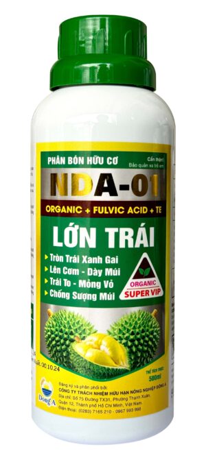 [HỮU CƠ] LỚN TRÁI SẦU RIÊNG - NDA-01 500ML
