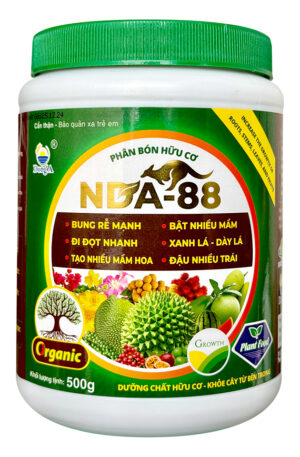 PHÂN BÓN HỮU CƠ [ORGANIC] - NDA 88 - BUNG RỄ MẠNH - BẬT NHIỀU MẦM - ĐẬU NHIỀU TRÁI 500G