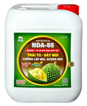 PHÂN BÓN HỮU CƠ [ORGANIC]- NDA 55 10 LÍT - TRÁI LỚN, DÀY MÚI, CHỐNG SƯỢNG MÚI