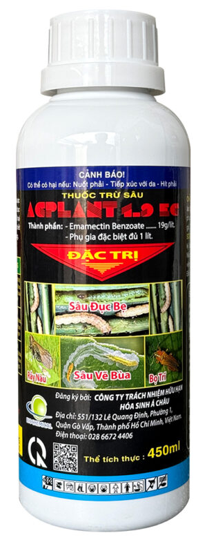 THUỐC TRỪ SÂU ACPLANT 1.9EC ĐEN 450ML