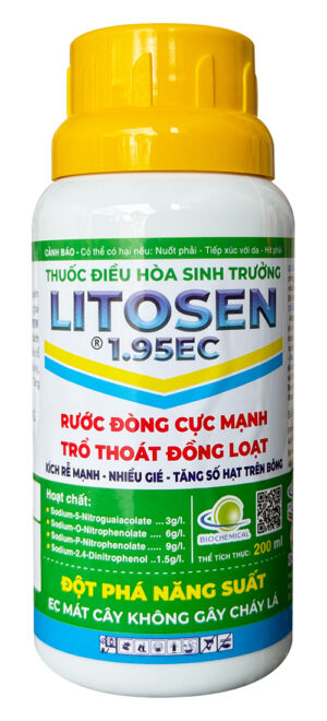 LITOSEN 1.9EC - RƯỚC ĐÒNG - TRỔ THOÁT [LÚA] 200ML