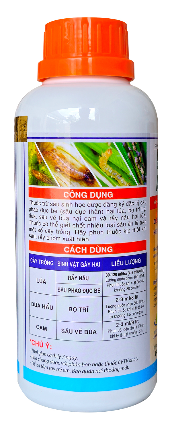 THUỐC TRỪ SÂU, BỌ TRĨ, RẦY NÂU - AC-PLANT 1.9 EC (P) 450 ml - Ảnh 2